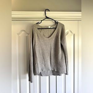 GAP Dove Grey Knit Sweater, Size M